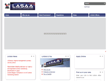 Tablet Screenshot of lasaa.com